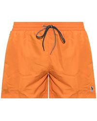 Paul Smith - Zebra-Logo Swim Shorts - Lyst