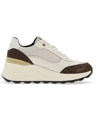 Geox - Spherica Mesh-Panels Sneakers - Lyst