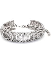 Alessandra Rich - Crystal-embellished Choker Necklace - Lyst