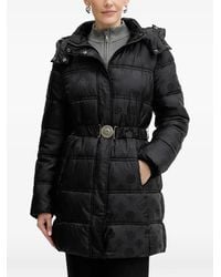 Guess - Doudoune À Capuche - Lyst