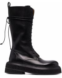 Marsèll - Zuccone Lace-Up Boots - Lyst