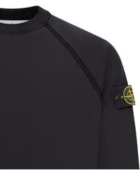 Stone Island - Raglan Sleeve Sweatshirt - Lyst