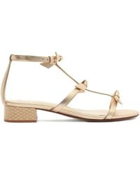 Alexandre Birman - 30Mm Slim Lolita Raffia-Detail Sandals - Lyst