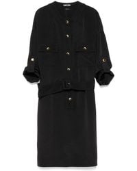Tom Ford - Robe-Chemise Courte À Taille Ceinturée - Lyst