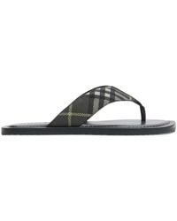 Burberry - Check Pavilion Sandals​ - Lyst
