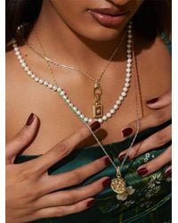 MINED+FOUND - Strength Diamond Pendant - Lyst
