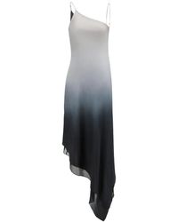 Oude Waag - Asymmetric Midi Slip Dress - Lyst