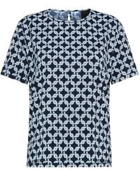 Rrd - Top Con Estampado Geométrico - Lyst