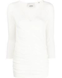 Isabel Marant - Top Acara A Maniche Lunghe - Lyst