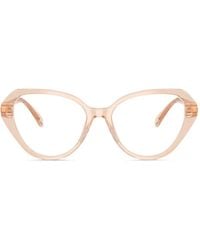 Swarovski - Cat-Eye-Brille Mit Kristallen - Lyst