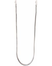 Rick Owens Umhängetasche mit Logo in Grau für Herren Herren Schmuck Halsketten 