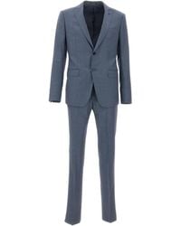 Emporio Armani - Two-Button Peaked-Lapels Single-Breasted Suit - Lyst