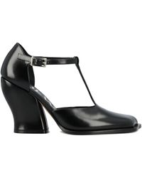 Loewe - 90Mm Onda T-Bar Pumps - Lyst