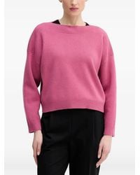 Benetton - Ribbed Round-Neck Knitwear - Lyst