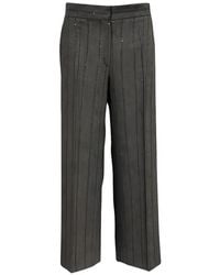 Antonelli - Pinstriped Trousers - Lyst