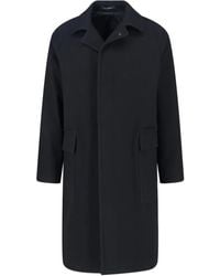 Tagliatore - Buttoned Coat - Lyst