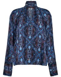 Cara Cara - Sundance Pussy-Bow Printed Blouse - Lyst