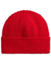 Ralph Lauren - Ribbed Beanie - Lyst
