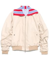 Charles Jeffrey - Bomber Con Collo A Contrasto - Lyst