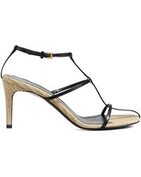 KHAITE - 75Mm Cage Strappy Heeled Sandals - Lyst