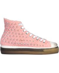 METAL GIENCHI - Jimmy Studded Sneakers - Lyst