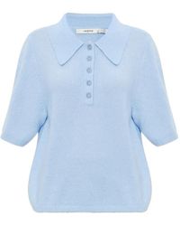 Gestuz - Collared Polo Top - Lyst