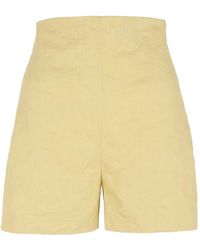 Cortana - High-Waisted Wrinkled-Effect Shorts - Lyst