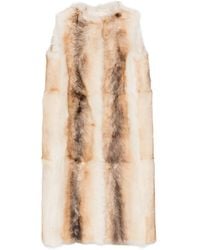 Yves Salomon - Neutrals Jackets - Lyst