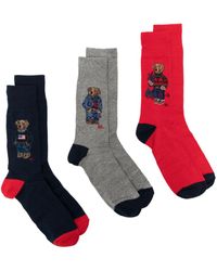 Polo Ralph Lauren - Logo Socks - Lyst
