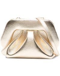THEMOIRÈ - Small Bios Gathered Clutch Bag - Lyst
