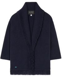 Alanui - Fringe-Trim Shawl-Lapel Cardigan - Lyst