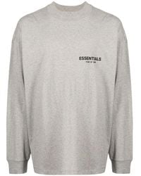 Fear Of God - Logo-Print Long-Sleeve T-Shirt - Lyst