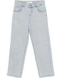 Blumarine - Logo-Embroidered Jeans - Lyst