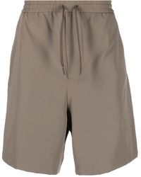 Emporio Armani - Pantalones cortos de chándal con cordones - Lyst