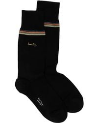 Paul Smith - Logo-Embroidered Socks - Lyst