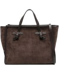 Gianni Chiarini - Miss Marcella ノット スエード ハンドバッグ - Lyst