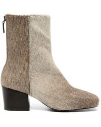Lemaire - Leather Ankle Boots - Lyst