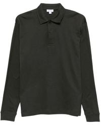 Sunspel - Long-Sleeve Polo Shirt - Lyst