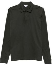 Sunspel - Long-Sleeve Polo Shirt - Lyst