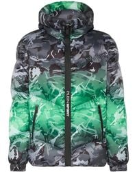 Philipp Plein - Camouflage-Pattern Hooded Padded Jacket - Lyst