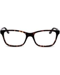 Under Armour - Tortoiseshell-Effect Rectangle-Frame Glasses - Lyst