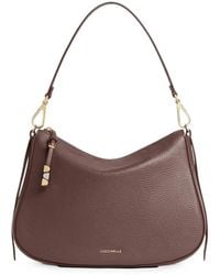 Coccinelle - Small Nory Grained-Leather Shoulder Bag - Lyst