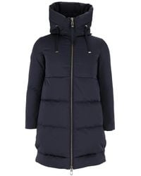 DUNO - Quilted-Hooded Coat - Lyst