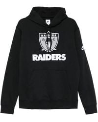 Nike - X Nfl Las Vegas Raiders Logo-Print Hoodie - Lyst