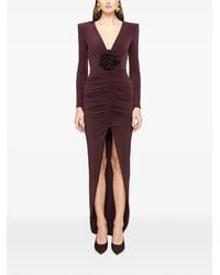 Nissa - Floral-Detailing Maxi Dress - Lyst