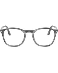 Persol - Striped Acetate Glasses - Lyst