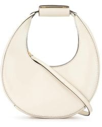 STAUD - Moon Small Leather Shoulder Bag - Lyst