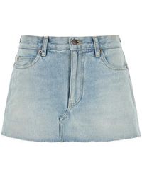 Balenciaga - Jupe-Short À Passants De Ceinture - Lyst
