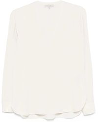 Antonelli - V-Neck Long-Sleeve Top - Lyst