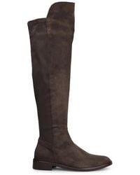 Julie Dee - Suede Over-The-Knee Boots - Lyst